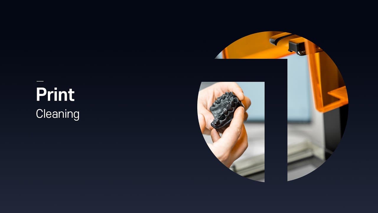 Removing excess resin