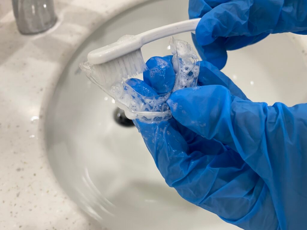 Device after cleaning