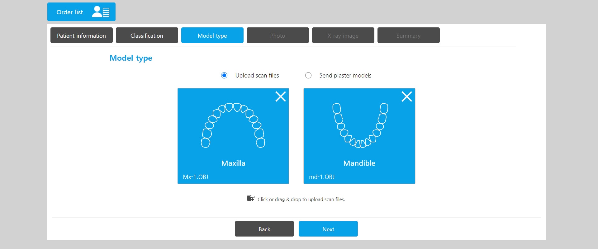 Design service model type