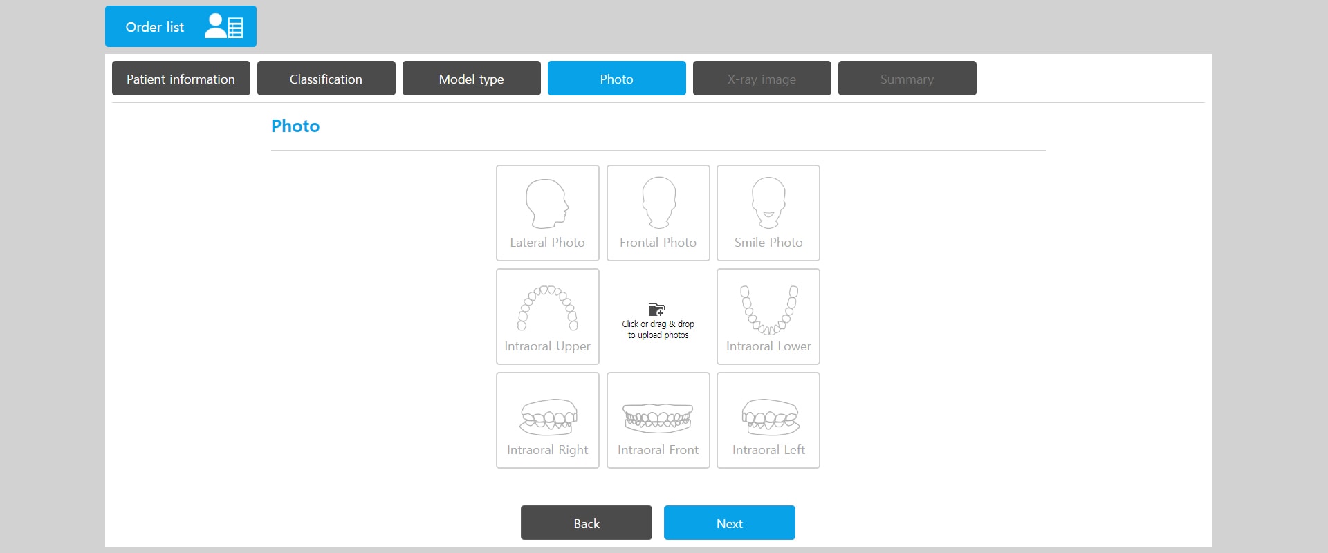 In-house photo upload